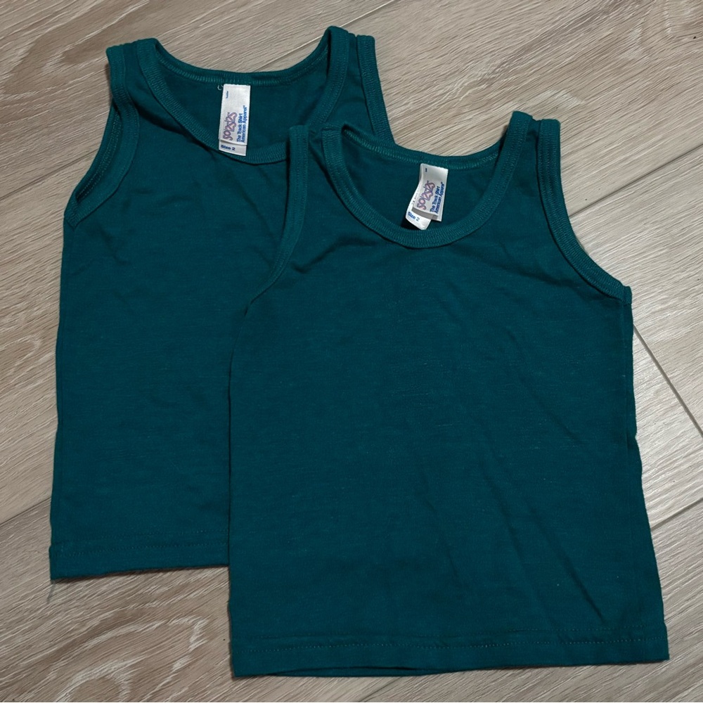 American Apparel - Kids Tri-Blend Tank - Tri-Evergreen